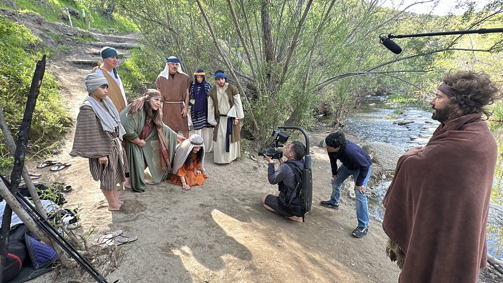 Behind the scenes